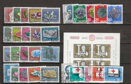 PP058 - Pro Patria 1958-1963 obl.