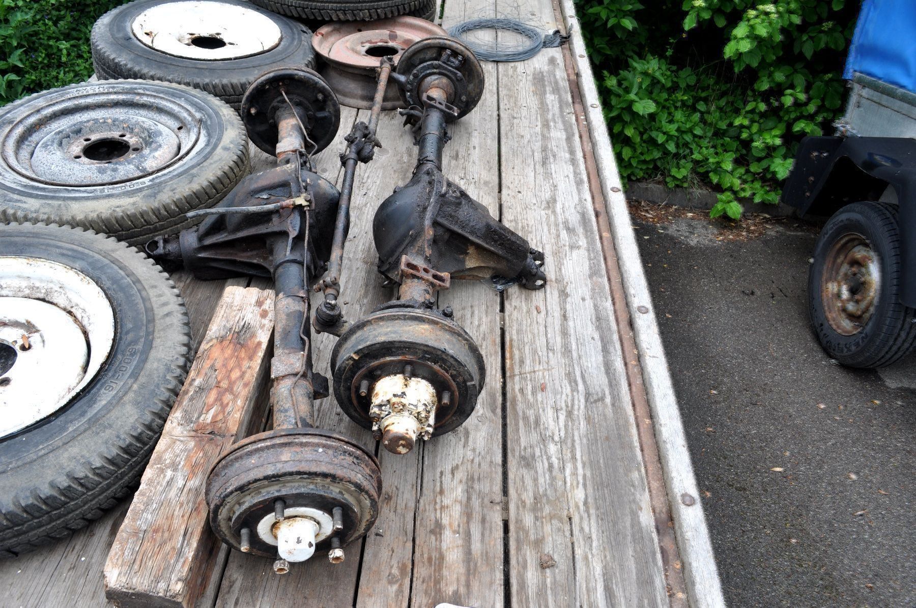 Jeep Tutti i ricambio: Jeep CJ 2A / 3A Hinterachse – Usato da Buchs ZH venduto da JPK7