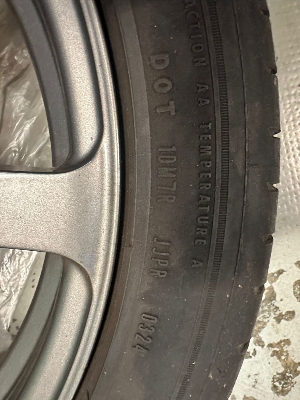 Pneus & Kompletträder: Sommer-Rad 225/45R17 91Y & RTS Felge 17x7JJ LK 5x100 ET 0 – Gebraucht aus Wengi b. Büren von Furti_82 4