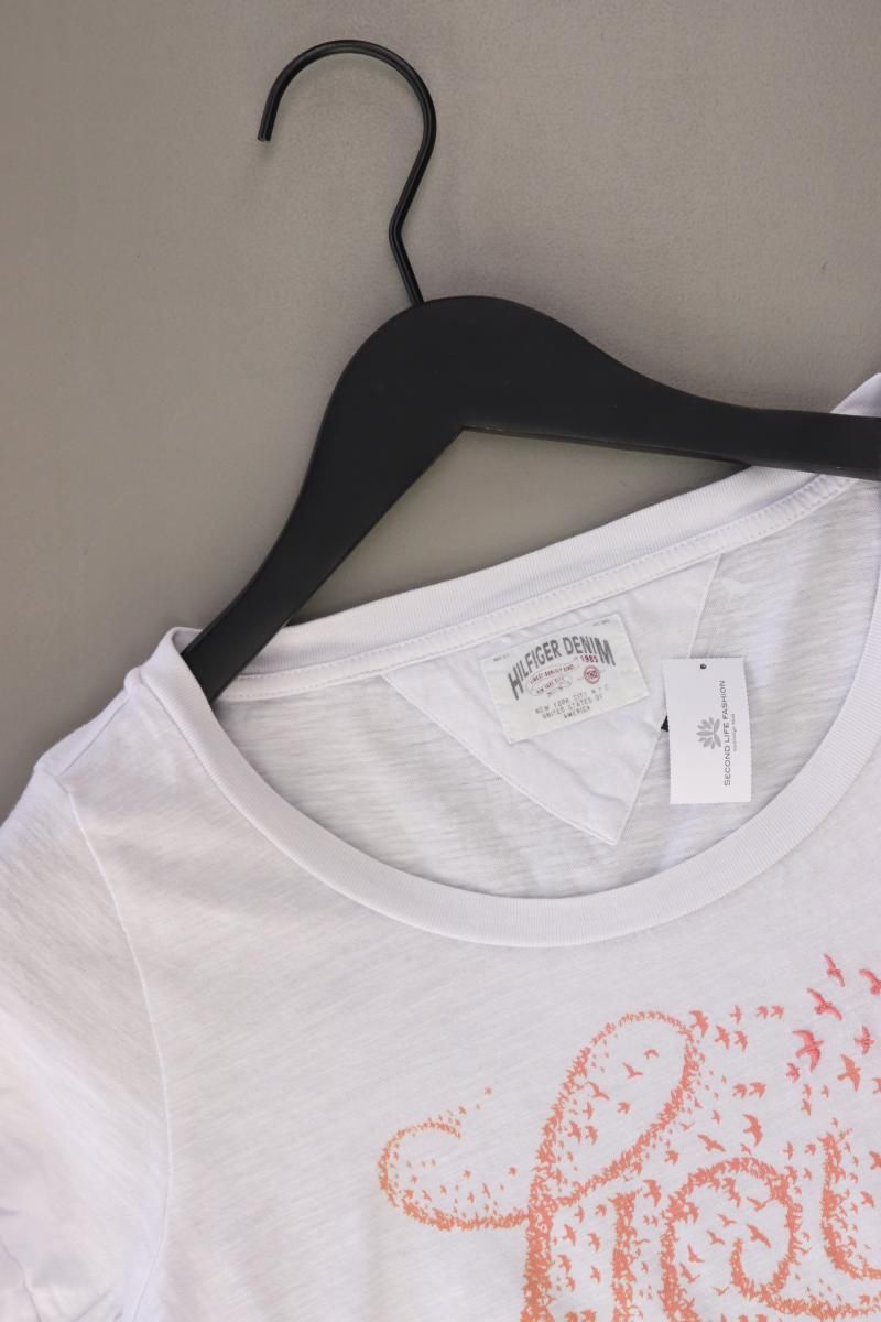 T-shirt: Hilfiger Denim Printshirt Gr. S Kurzarm – Usato da Neustadt an der Waldnaab venduto da SecondLifeFashion 1