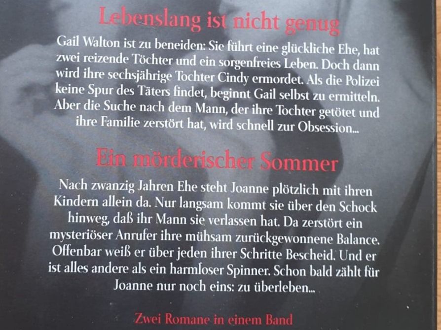 Bücher: Zwei Romane in einem Band von Joy Fielding – Gebraucht aus Langnau am Albis von jer_pm72 2