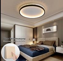 LED Deckenleuchte 30W 30cm, 3000lm, schwarz nicht Dimmbar