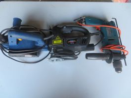 Maschinen Lott Schlagbohrmaschine / Stichsäge / Hobel