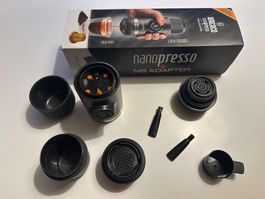 Wacaco Nanopresso mit NS Adapter – wie neu, 1x benutzt, OVP