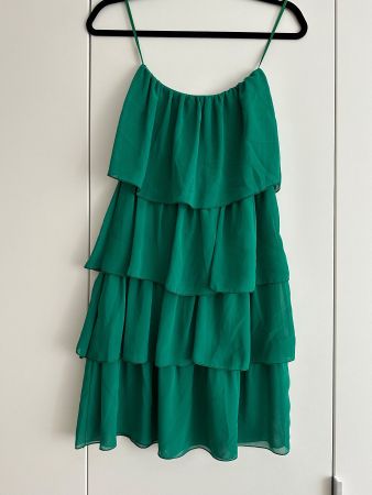 Grünes Sommerkleid