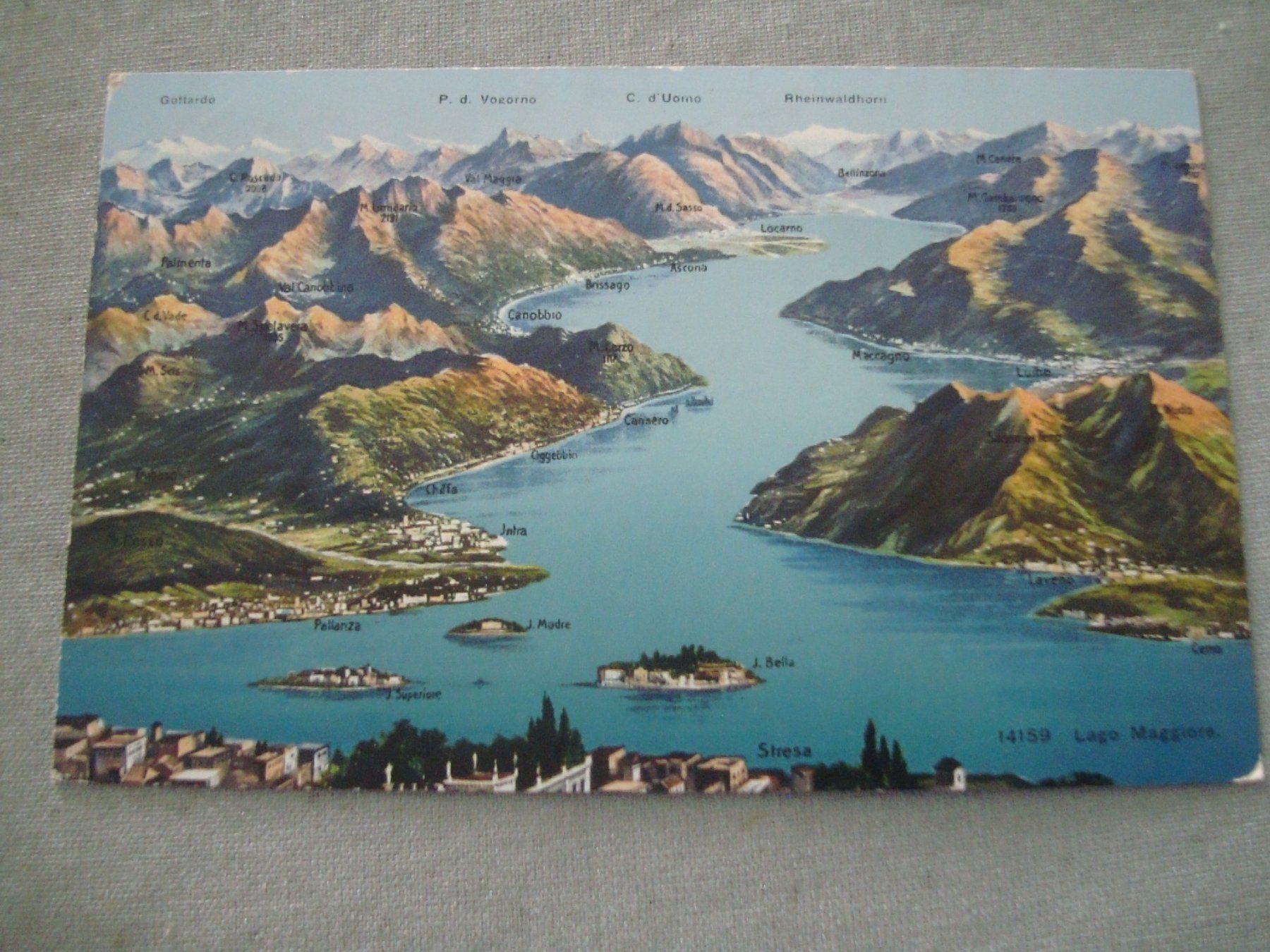 Cartoline postali: AK Tessin - 1910 – Usato da Neuenegg venduto da flohcante