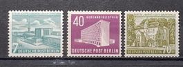Berlin Bauten Mi-Nr.121-122 Postfrisch tadellos 130 Fr