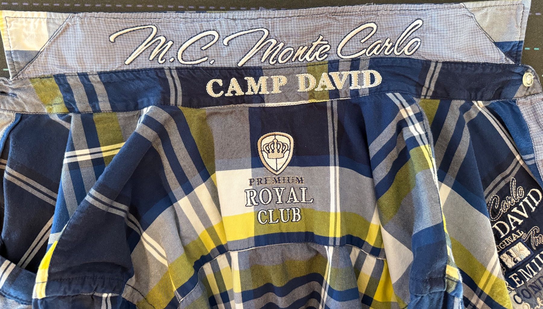 Camp David Camicie: 2 Camp David Langarm Herrenhemden Grösse M – Usato da Wallbach venduto da 10merlin 1