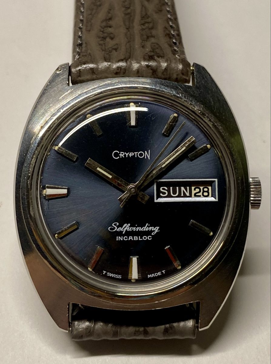 Montres: Montre vintage Crypton automatic day&date – D'occasion à Montagny-la-Ville par SecondA6Heuer 3