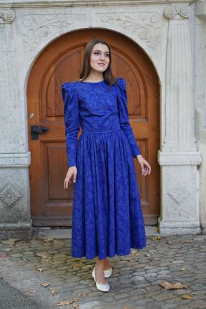Wunderschönes vintage Laura Ashley Kleid blaues princess
