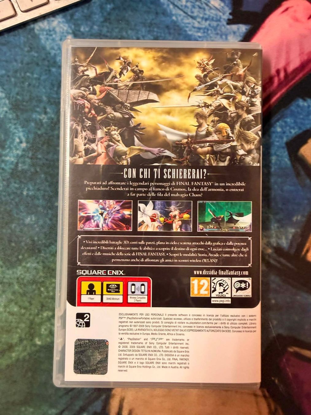 Sony Jeux: Dissidia Final Fantasy Sony PSP – D'occasion à Giubiasco par Ticinerd 1