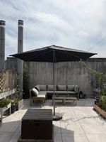 Sonnenschirm Schwarz 3m ohne Fuss