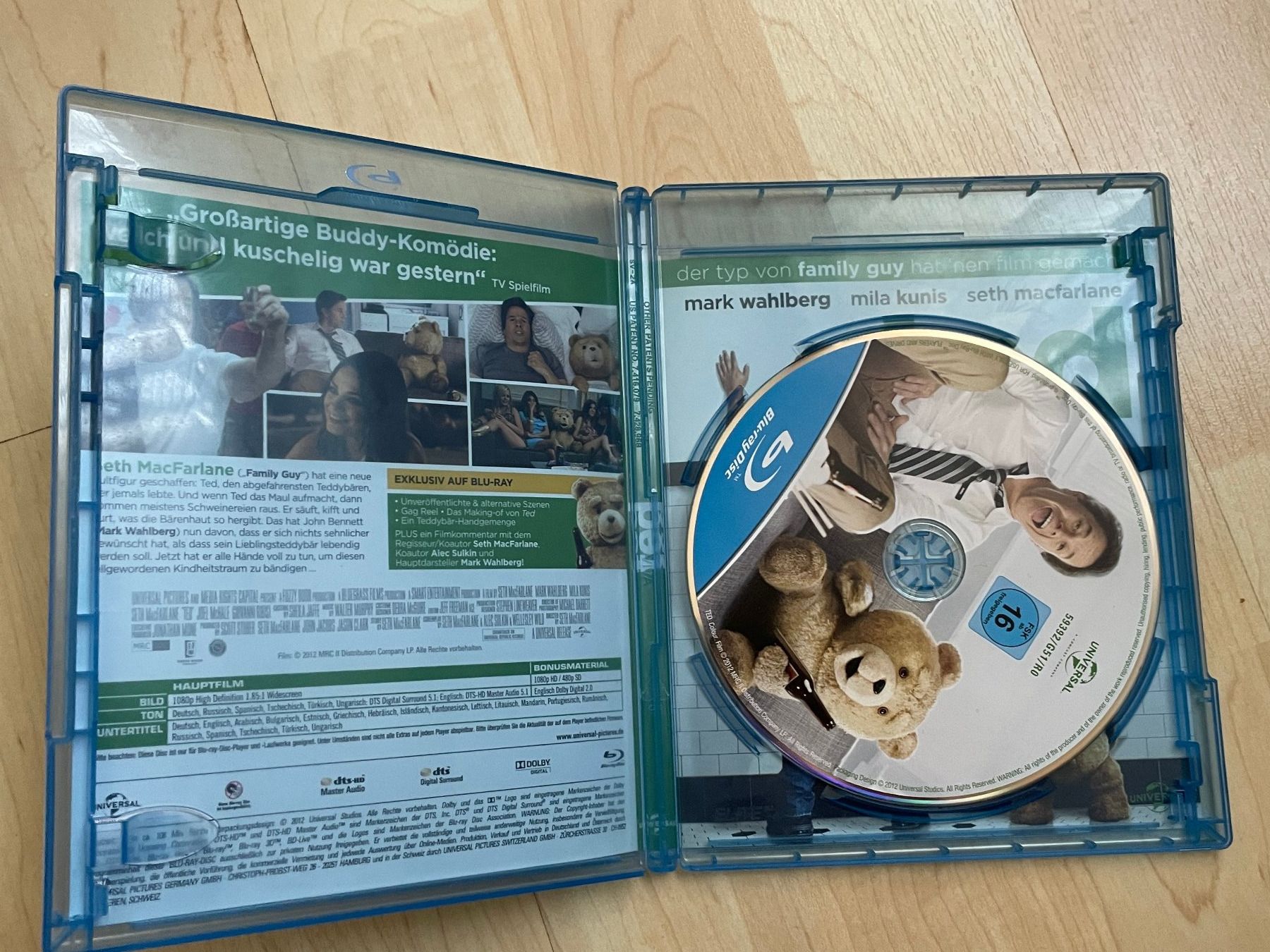 Alle DVDs: Ted Blue-ray – Gebraucht aus Zwingen von veilchen_123 2