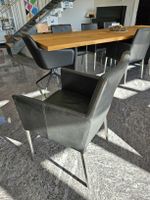 6 Esszimmerstühle Kunstleder