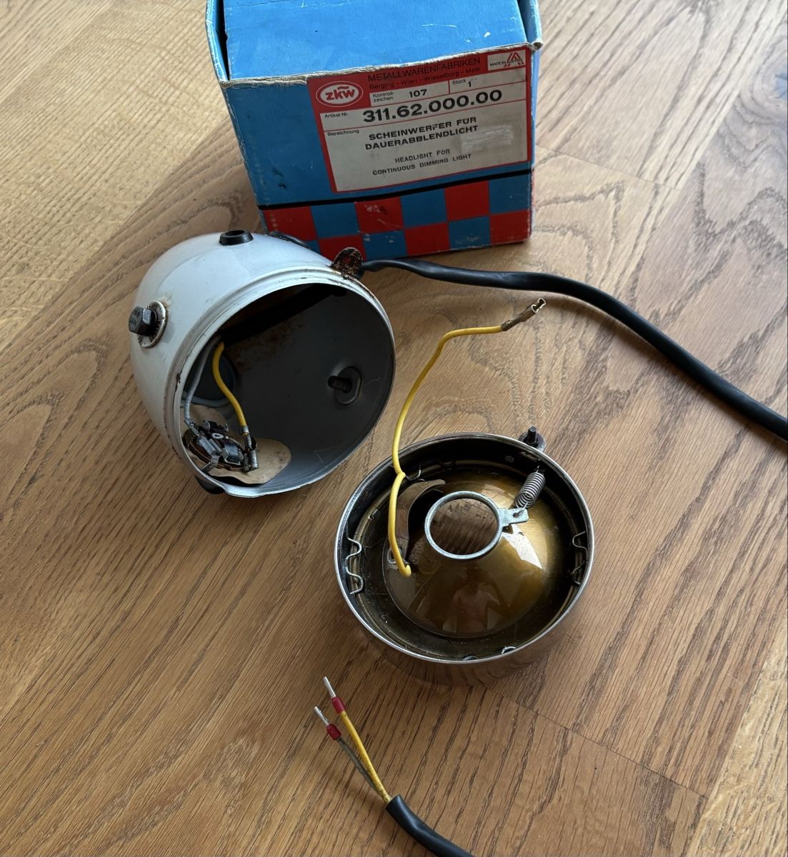 Puch Mofas: ZKW Puch Maxi-N Eierlampe ORIGINAL – Gebraucht aus Gerlafingen von alpenbrevet 6