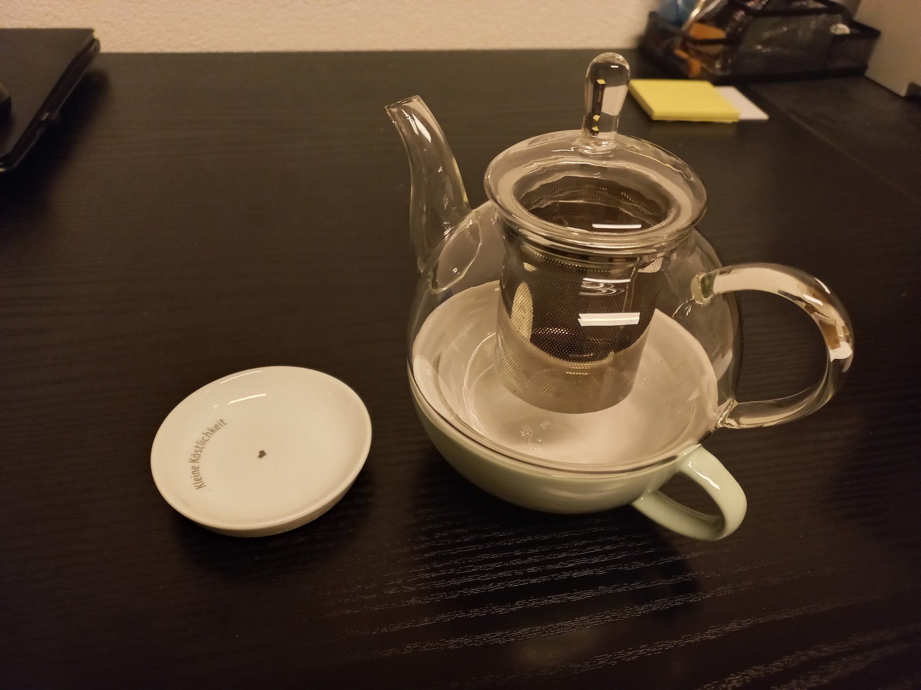 Teiere: Teekanne mit Tasse und Sieb / Tea for one – Usato da Luthern venduto da JanK_