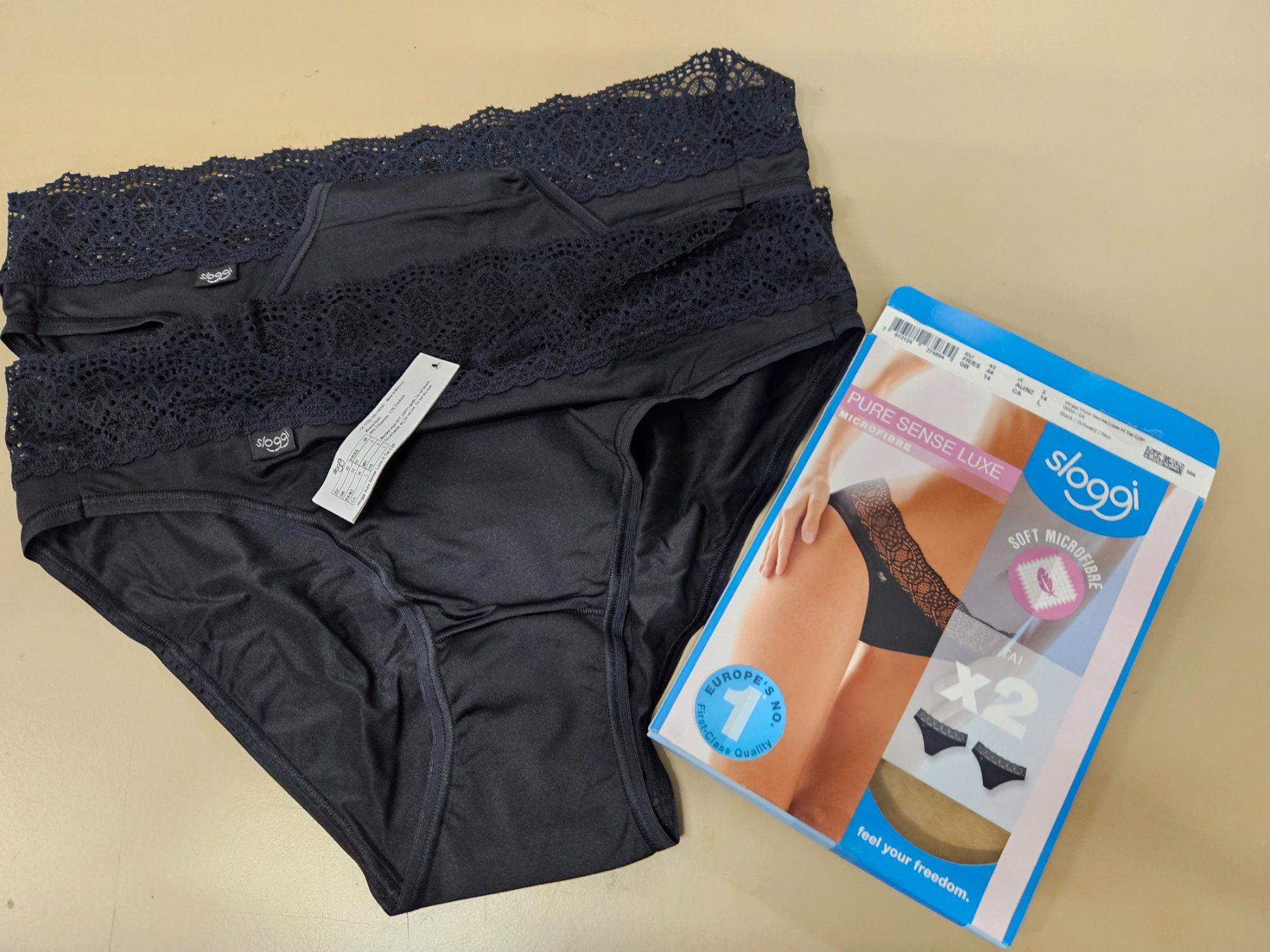 Sloggi Sonstige Unterwäsche: Sloggi 2 Paar Romance Tai Slip NEU !  Div. Gr.  L, M oder S – Neu (gemäss Beschreibung) aus Einsiedeln von Salusa 2