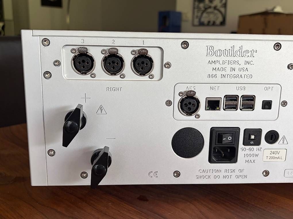 Amplificatori: BOULDER 866 Integrated - Vollverstärker, DAC & Streamer – Usato da Witterswil venduto da ArtizanAudio 4