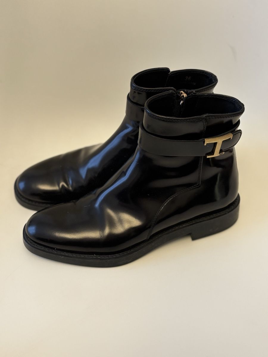 Tod'S Scarpe da donna: Tod's en cuir noir, taille 36 – Nuovo (secondo la descrizione) da Lausanne venduto da Charly_brune