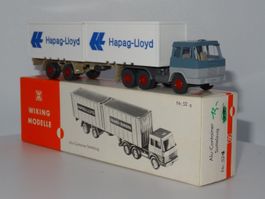 Wiking  521, Hanomag Henschel, Sattelschlepper Hapag - Lloyd