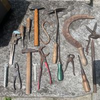 Lot of  17 Alte Werkzeuge