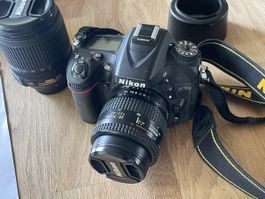 Nikon D7100 Spiegelreflexkamera mit Objektiven, Top Zustand!