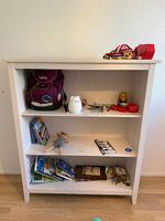 Massivholz Kiefer weiss Kinderzimmer Bücherregal & Wandboard