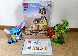 LEGO Disney Collection 100 UP House ,Stitch ,Pooh Treehouse 