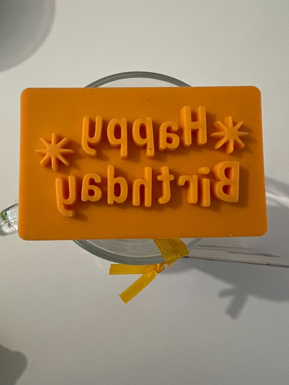 Timbri: Silikonstempel Happy Birthday von Birkmann – Usato da Widen venduto da MerlinMim2004