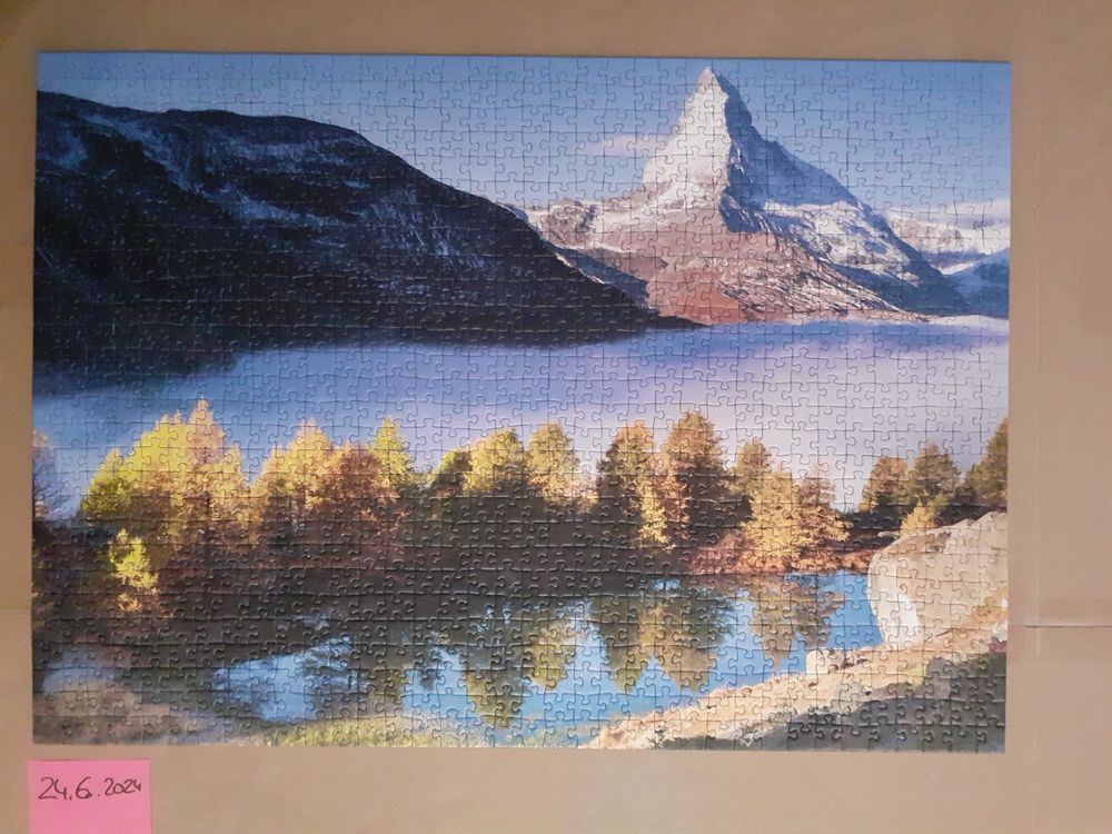 Grindjisee mit Matterhorn Puzzle Ravensburger 1000 er Kaufen auf Ricardo
