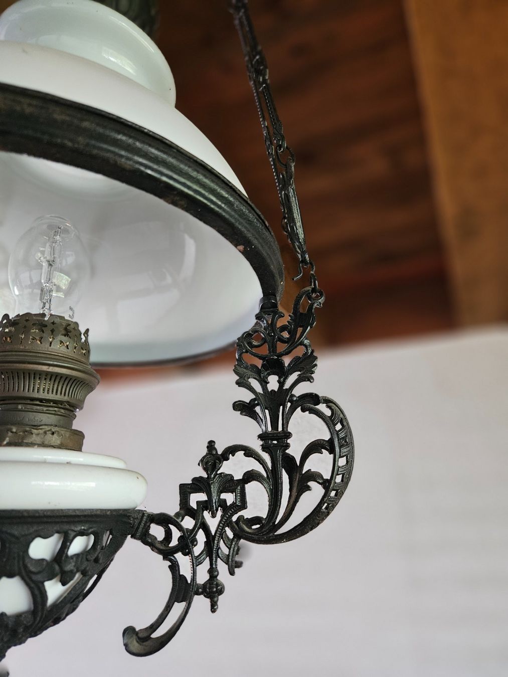 Lampadari & plafoniere: Petrol-Decken-Lampe elektrifiziert – Usato da Egliswil venduto da nor_fwl6 2