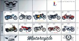 LEGENDÄRE MOTORRÄDER BOGEN 10 MARKEN ** POSTFRISCH ** - EH53
