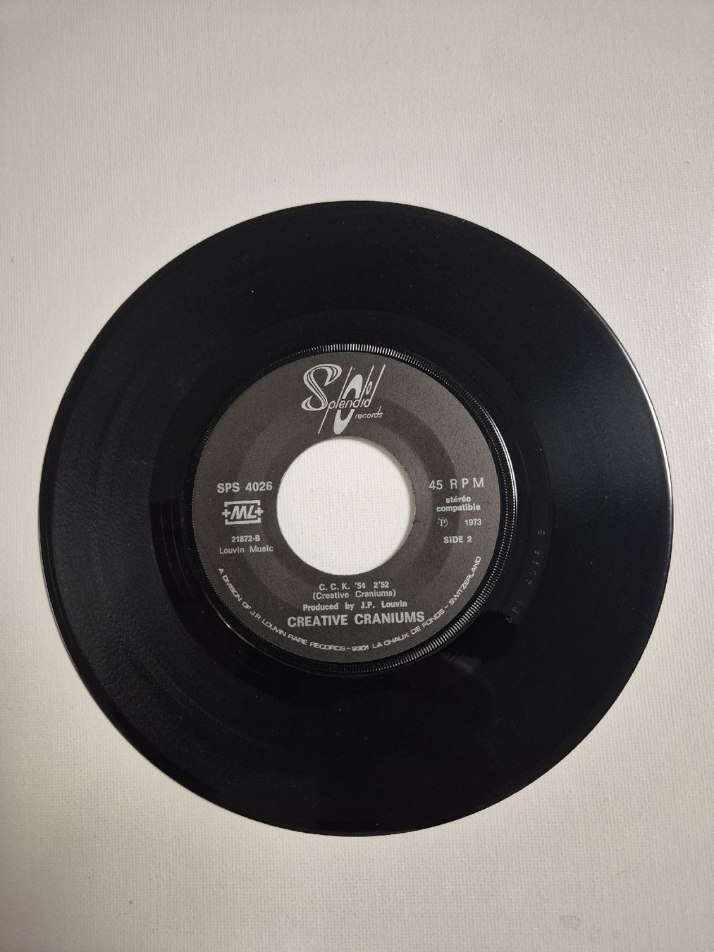 Dischi in vinile: Creative Craniums  - Tous Freres -  C.C.K - Single7 , CH – Nuovo (secondo la descrizione) da Uster venduto da newwave0 3