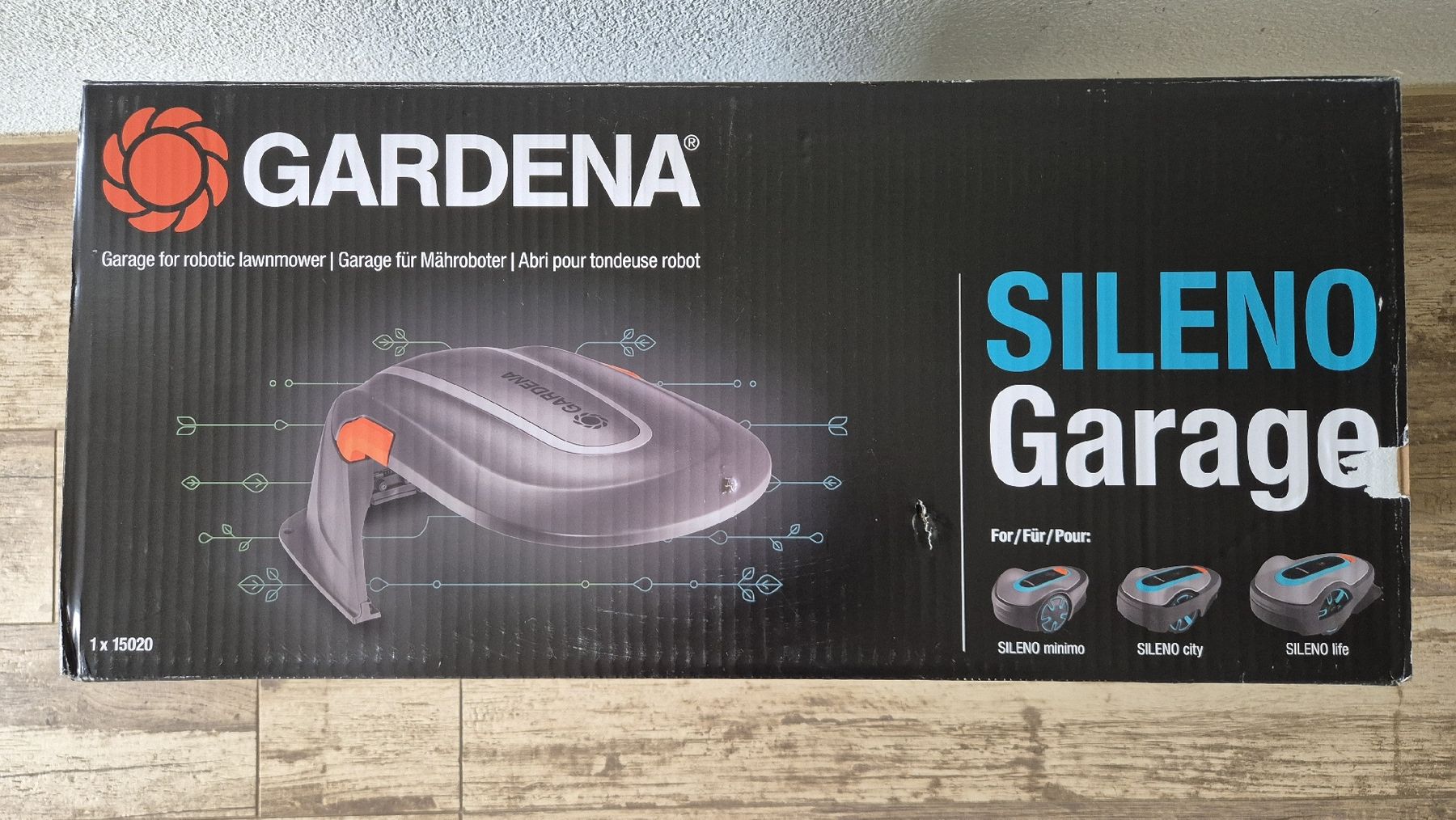 Gardena Tagliaerba: NEUE, orginalverpackte Gardena SILENO minimo Garage – Nuovo e nell'imballaggio originale da Wilihof venduto da Allerlei123 4