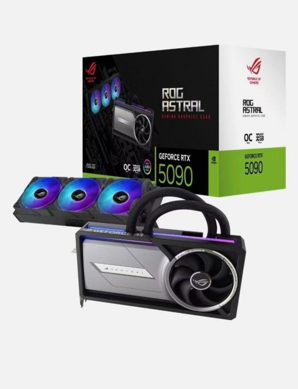 ASUS ROG ASTRAL LC GAMING GeForce RTX 5090 (nur Kühlung+OVP) (Gebraucht ...