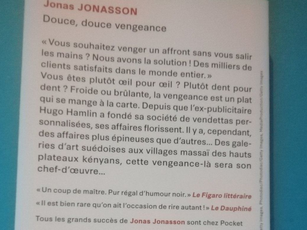 Libri: Jonas Jonasson - Douce, douce vengeance - Livre Pocket! – Nuovo (secondo la descrizione) da Commugny venduto da Juliemimi 1