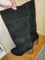 Bottes d'hiver en daim noir, taille 36