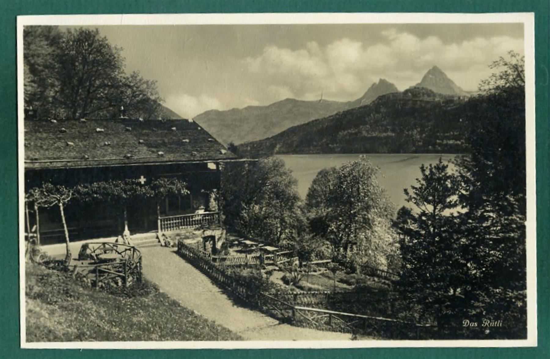 Cartoline postali: Das Rütli um 1930, ungelaufen – Usato da Sargans venduto da Hausi1951