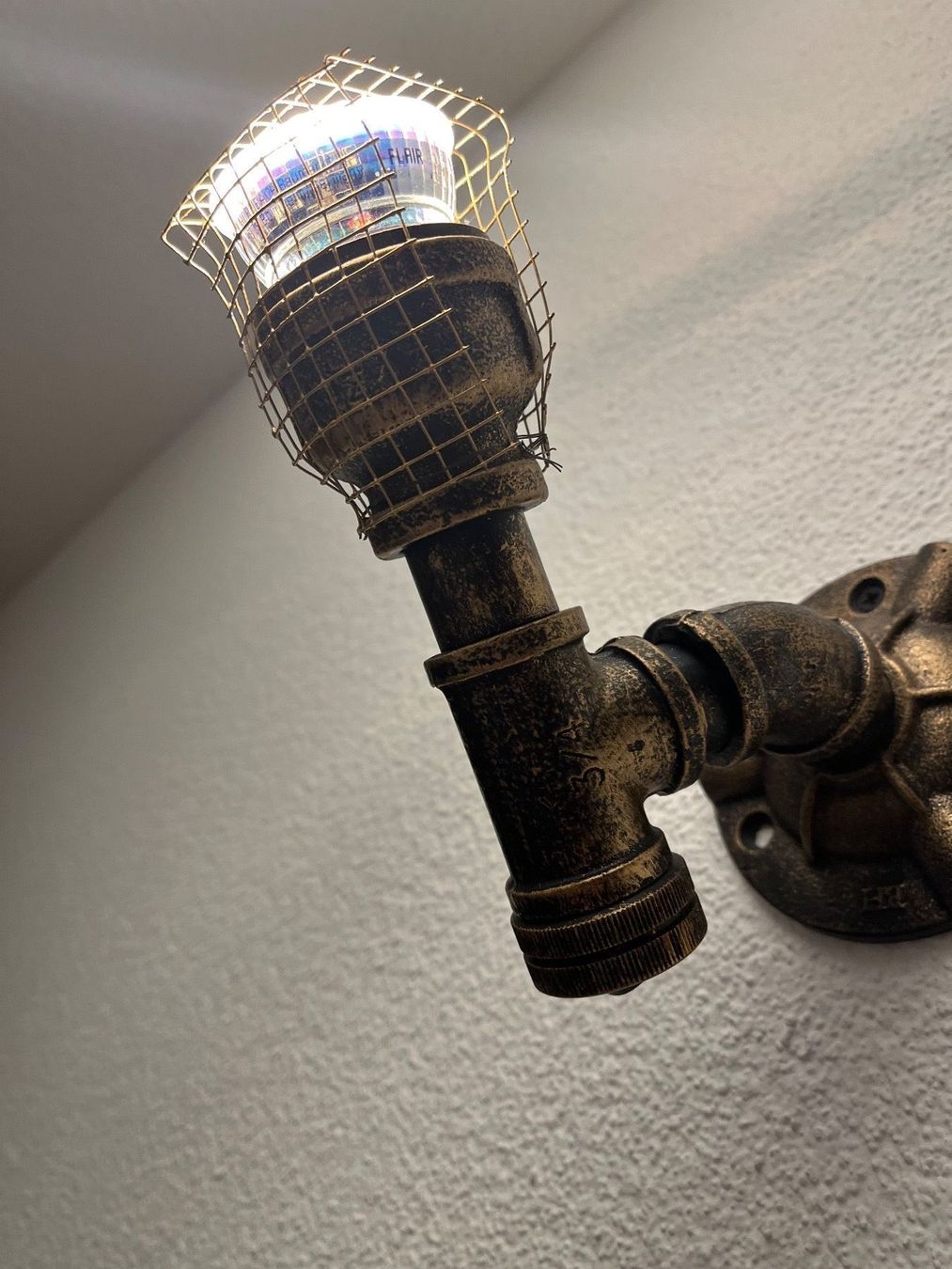 Lampen: Industrial Style - Wandleuchte/Deckenleuchte/Lampe – Gebraucht aus Greppen von autumnwind2018