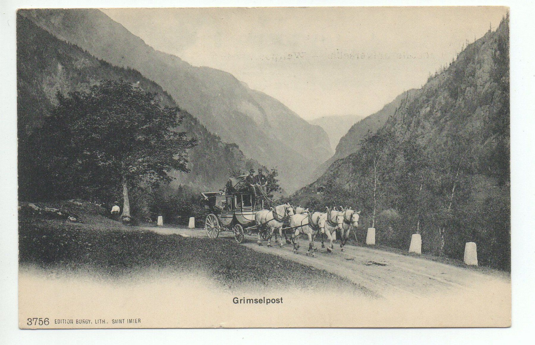 Cartes postales: GRIMSELPOST Postkutsche – Neuf (Voir description) à Jona par philajona