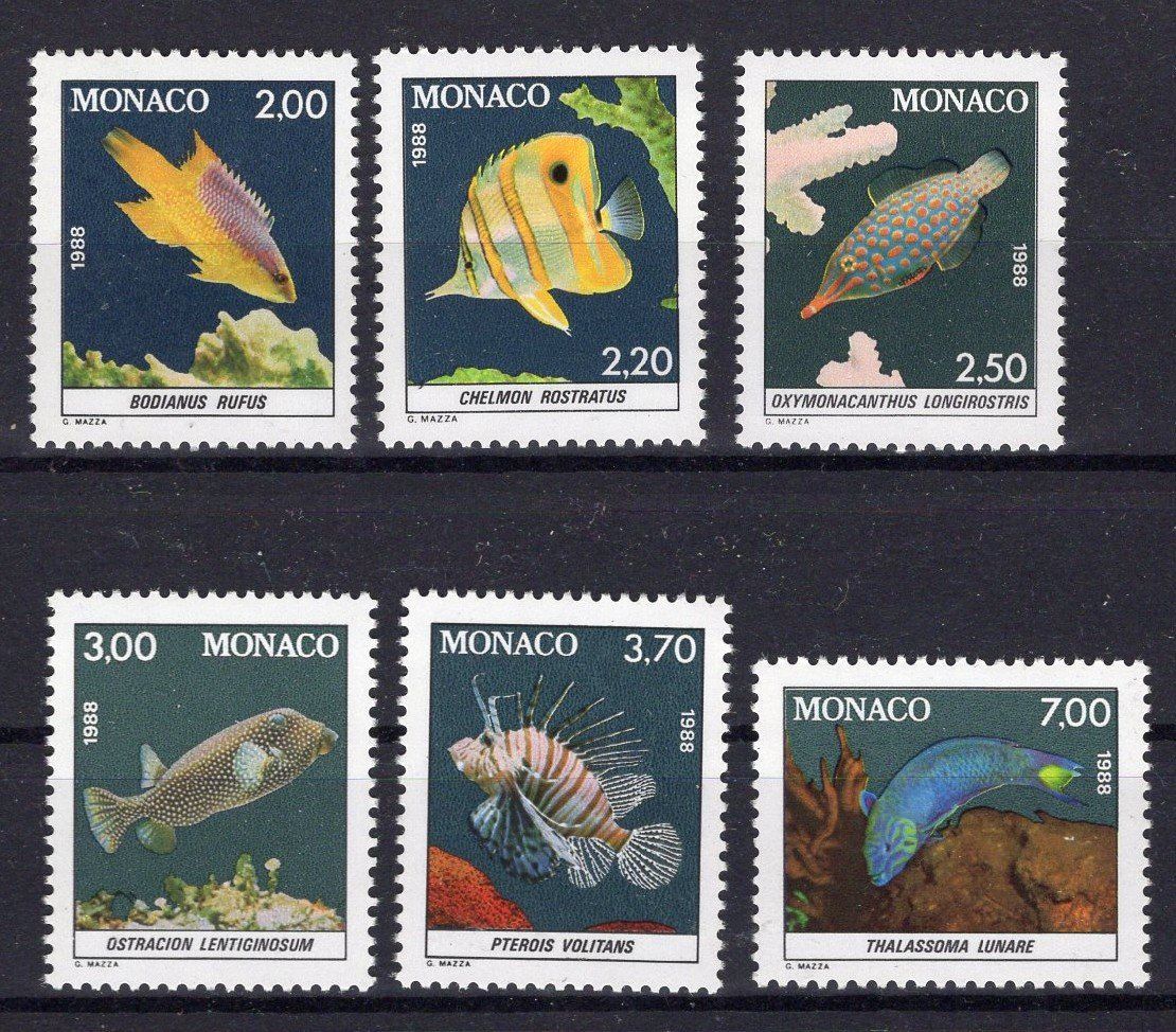 Alle Briefmarken: R6211  /  MONACO 1988 neufs XX – Neu (gemäss Beschreibung) aus Ste-Croix von MONT-TAGNAC