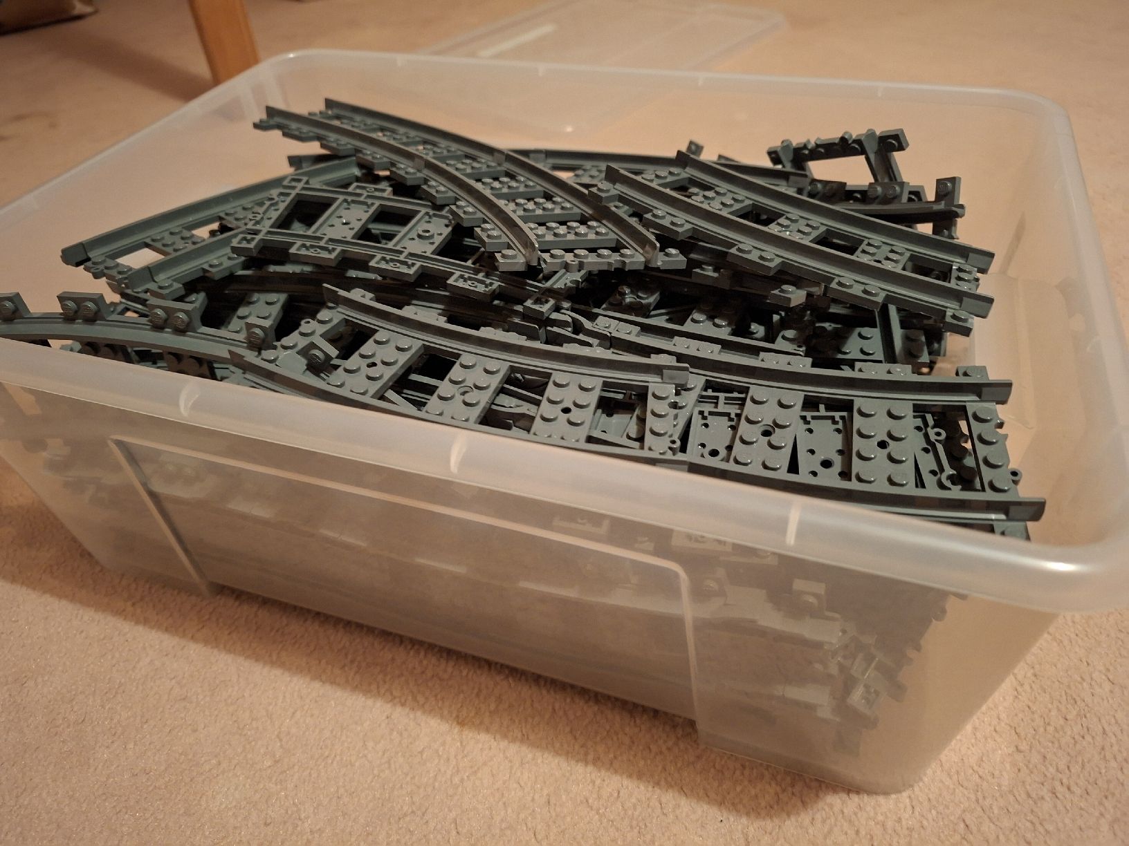 Lego Giocattoli: LEGO Eisenbahn Schienen + Teile – Usato da Hombrechtikon venduto da bananas01