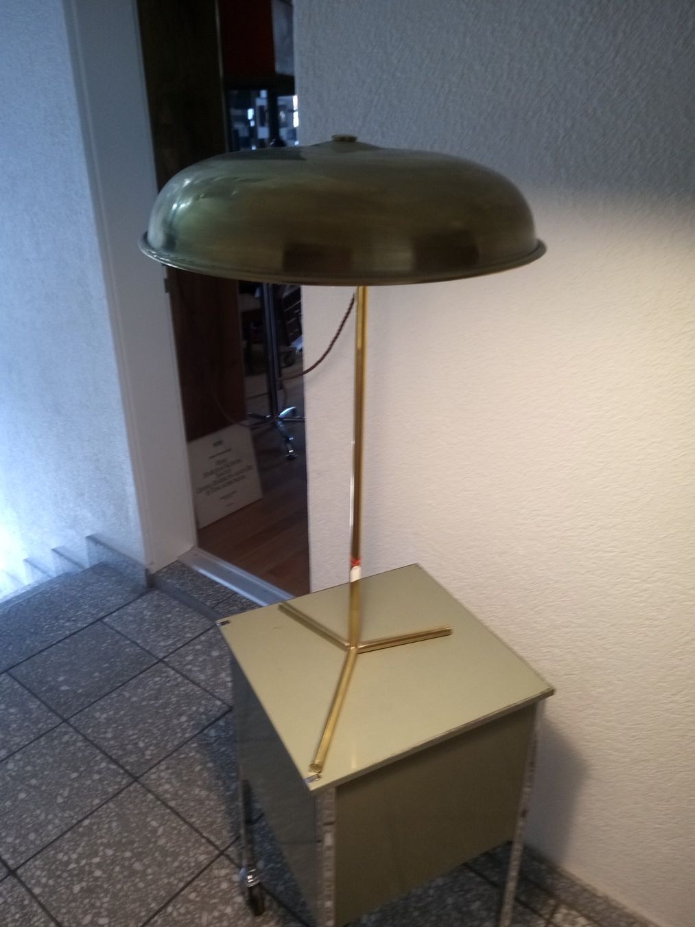 Lampade: Vintage Messing Lampe 50 - 60er Jahre – Usato da Zürich venduto da edi_c2m6 2