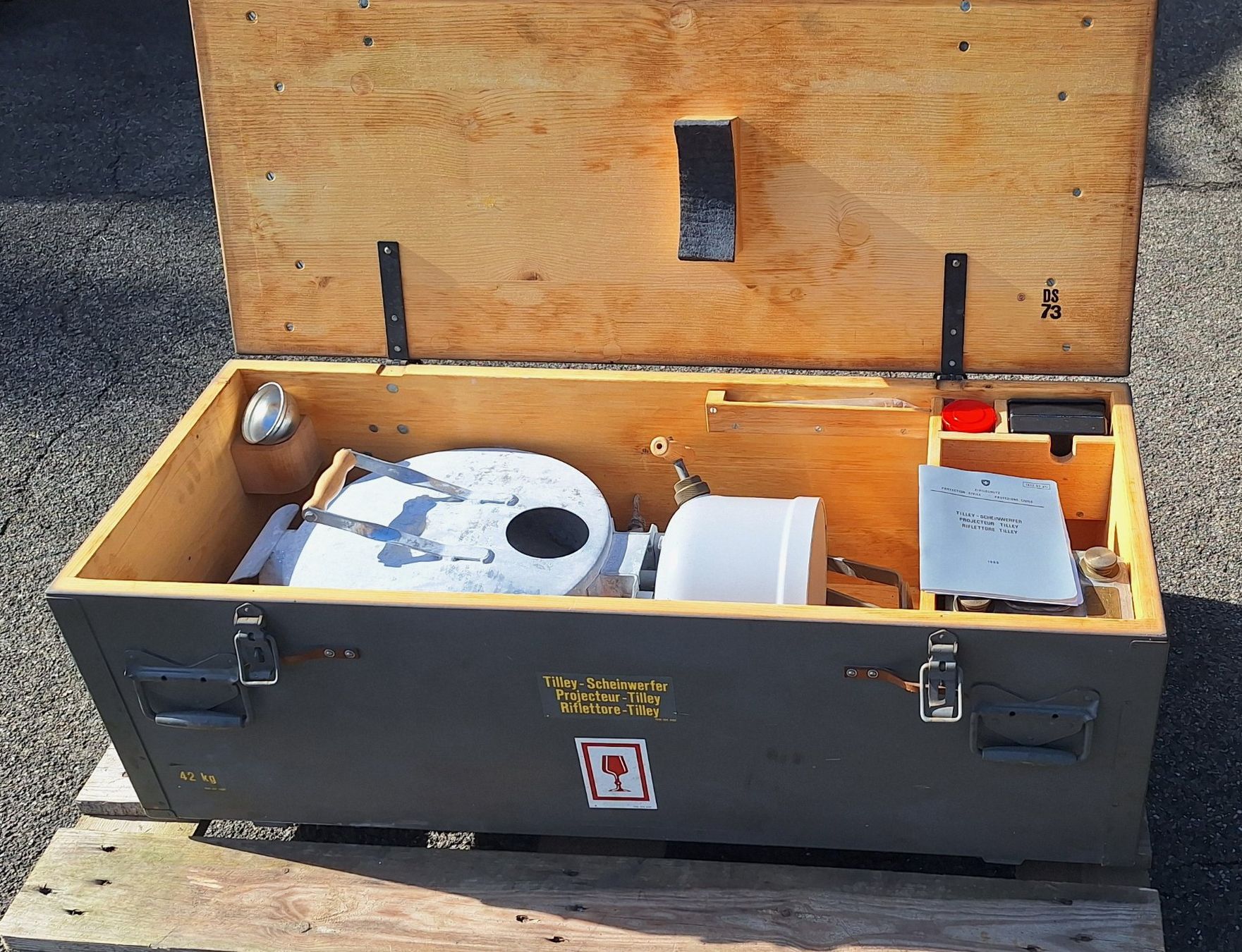 Fari: Tilley Petrolvergaser Scheinwerfer – Usato da Schaffhausen venduto da Hottschili 5