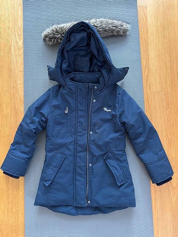 Giacche & Cappotti: Vingino Winterjacke / dunkelblau / Gr 128 – Usato da Wettswil venduto da Dukefunk