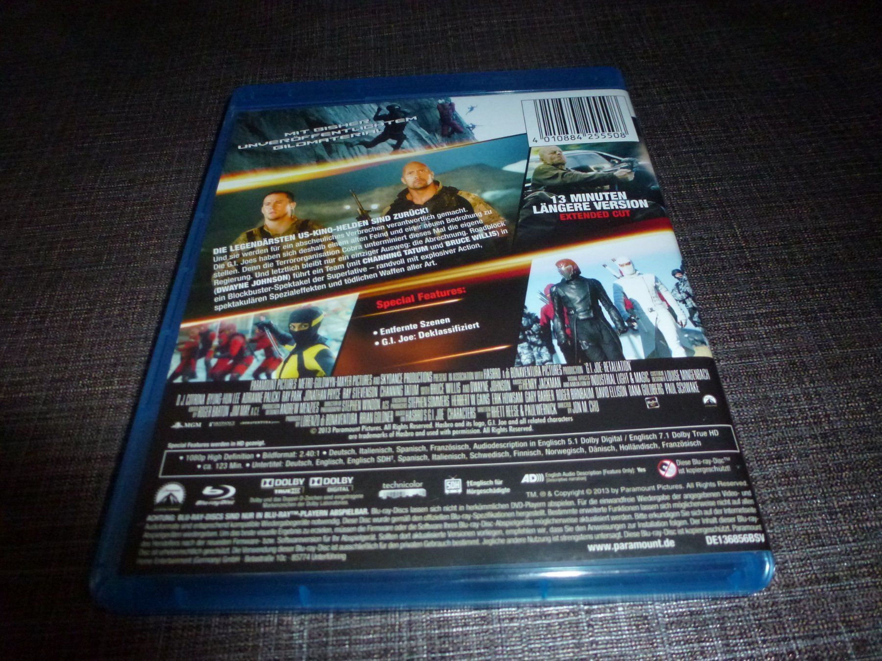 Tutti i DVDs: G.I.JOE - Die Abrechnung BLU-RAY – Usato da Olten venduto da Disc-Verkauf 2