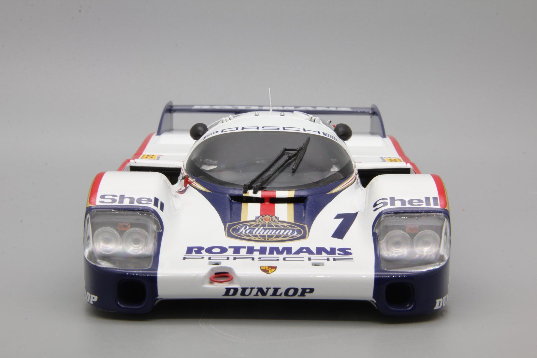 Porsche 956 LH Winner 24Hrs Le Mans 1982 Rothmans Ickx/Bell 1-18 Solido ( With Rothmans Decals ) - Schuiten Autominiaturen