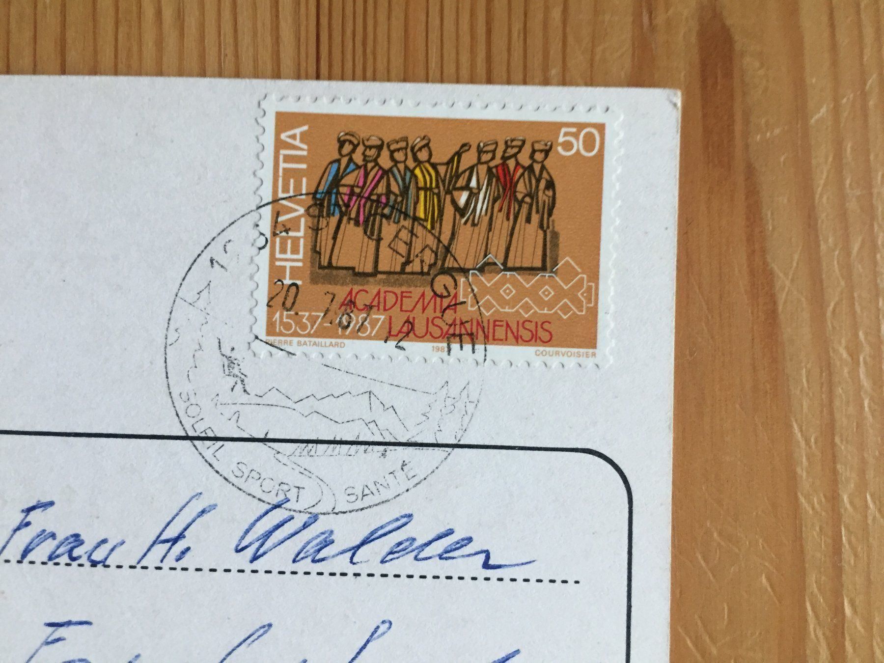 Cartes postales: St-Cergue - AK 1987 – D'occasion à Oberuzwil par Henri09 1