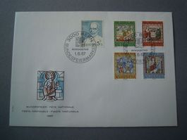 1967, FDC, Pro Patria, Serie