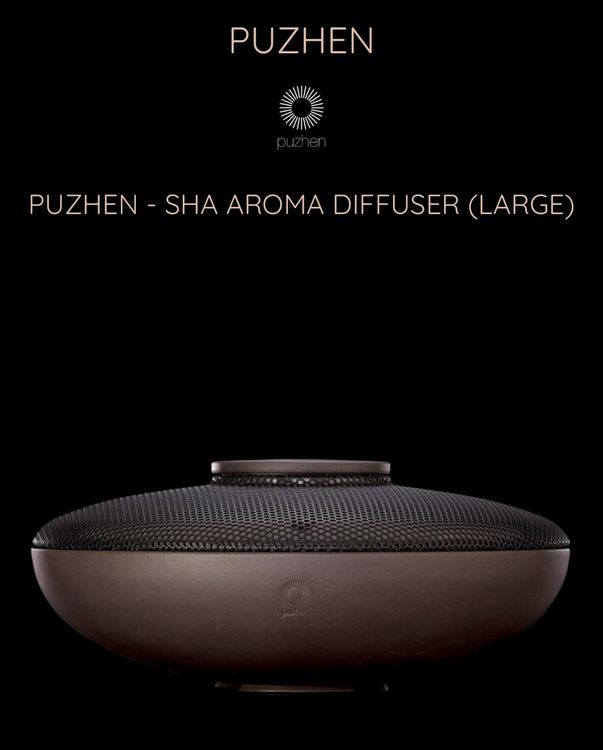 Diffuseur D'huile Essentielle Puzhen - Lampe Lotus Grise - Occasion